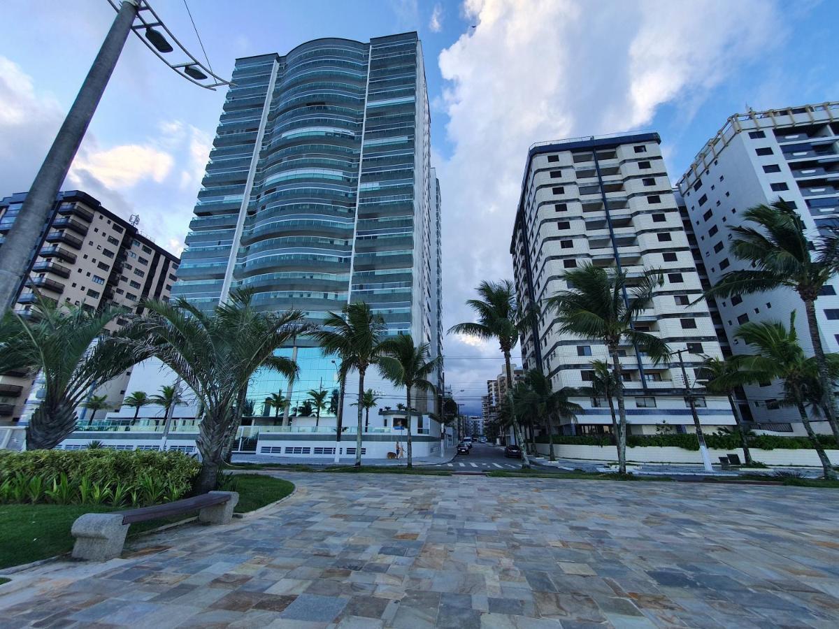 Lindo Apartamento Pe Na Areia Praia Grande  Exterior foto